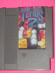  NINTENDO NES VIDEO GAME TETRIS & TETRIS 2 - VINTAGE 