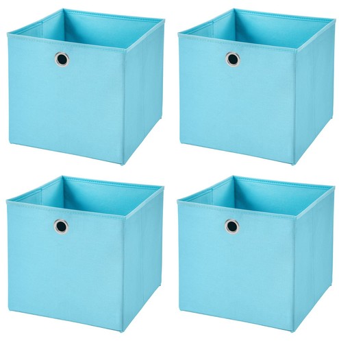 4er Set Aufbewahrungsbox Spielkiste Regalkorb Faltkiste Korb Kinderbox Stoff Box - Bild 67 von 77