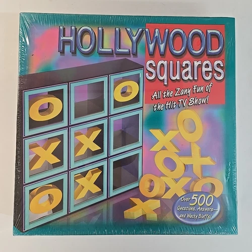 VTG NIB 1999 Hollywood Squares Board Game Parker Brothers Sealed New Hasbro USA
