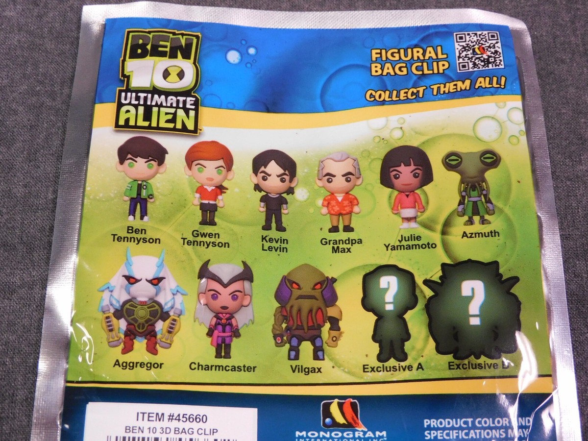 Ben 10 NEW * Julie Yamamoto Clip * Blind Bag Ultimate Alien Key