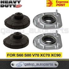 For VOLVO S60 S80 V70 XC70 XC90 Front Strut Top Mount Bearing Bushing Kit Pair