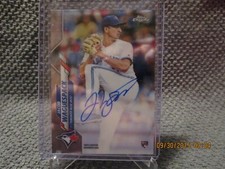 2020 topps chrome baseball Jacob Waguespack RC AUTO