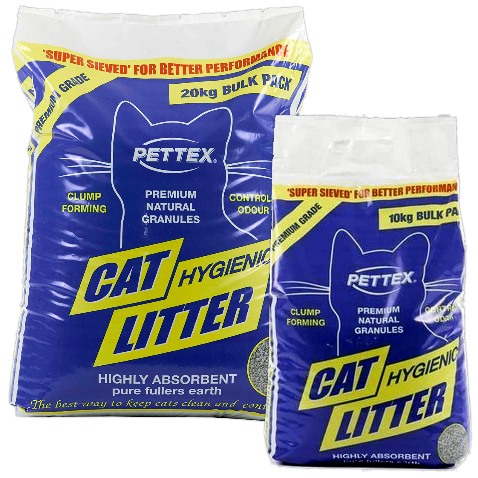 Pettex Cat Litter Premium Clumping Highly Absorbant No Mess Kitten