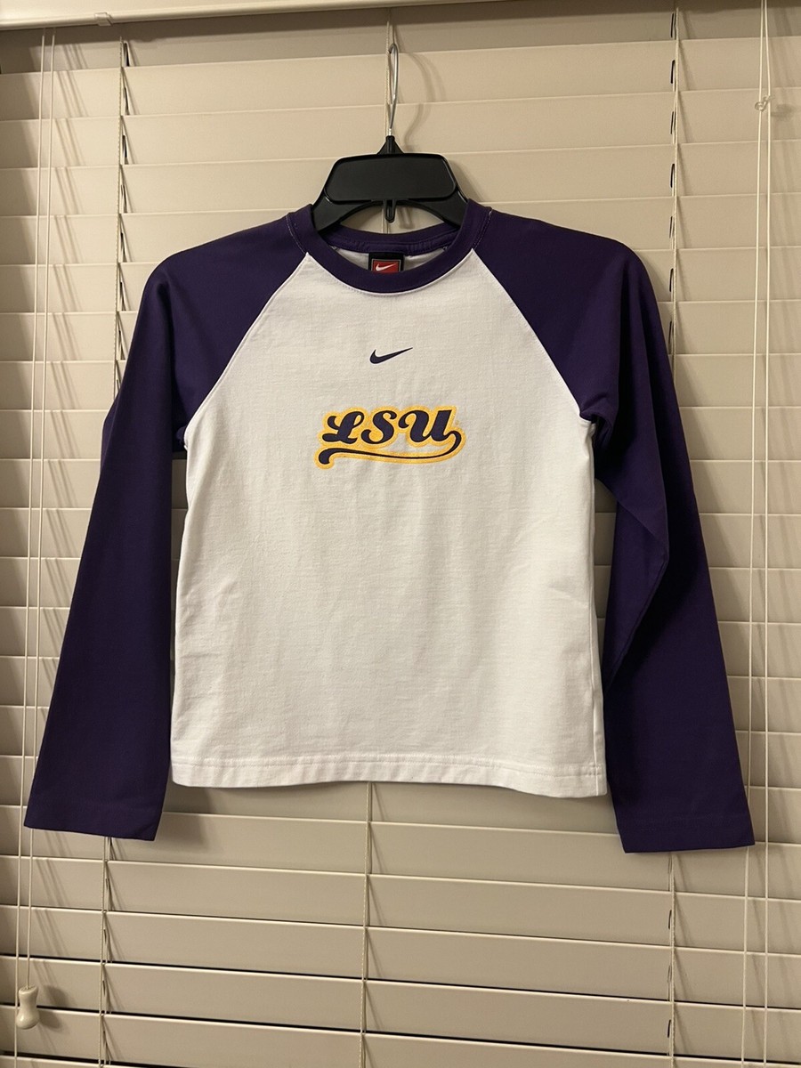 lsu long sleeve nike