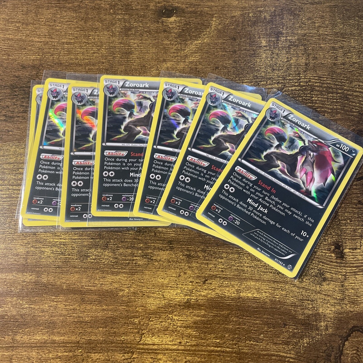 Zoroark - 91/162 - Pokemon Breakthrough XY Holo Rare Card NM 1X | eBay