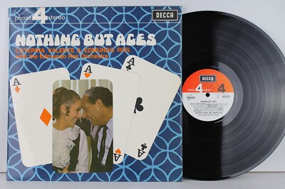 CATERINA VALENTE & EDMUNDO ROS  Nothing But Aces  UK 1969 Phase 4 STEREO Inlet &