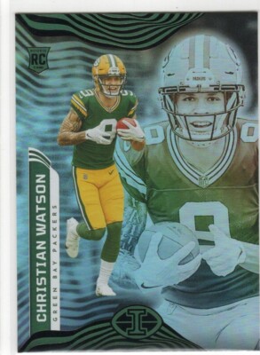 CHRISTIAN WATSON 2022 PANINI ILLUSIONS RETAIL ROOKIE RC PACKERS $1.99 ...