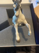 Vintage Hagen Renaker Stallion Horse Figurine: King Cortez Arabian #360 Mustang