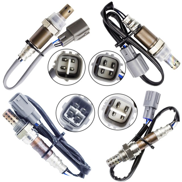 4x Oxygen O2 Sensor for 2005 2006 2007 20082011 Volvo XC90 4.4L Up