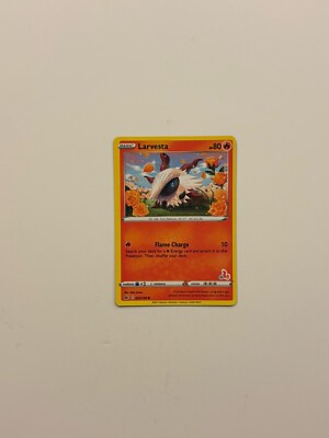 023/198 Larvesta #46 Pokemon Cinderace Deck Variant Chilling Reign A