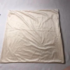 Miulee 18X18 Cream Velvet Square Pillow Cover