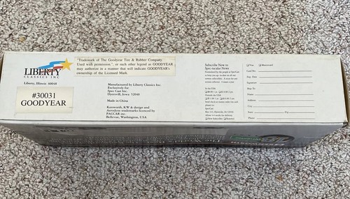 Liberty Classics #30031 Goodyear Kenworth Semi K100E Die Cast Metal Bank. A1 - Picture 6 of 7