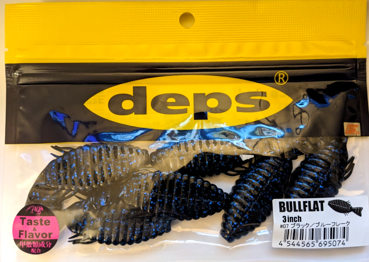 Deps Bull Flat Bullflat 3inch 3.8inch 4.8inch 5.8inch JDM Lure | eBay