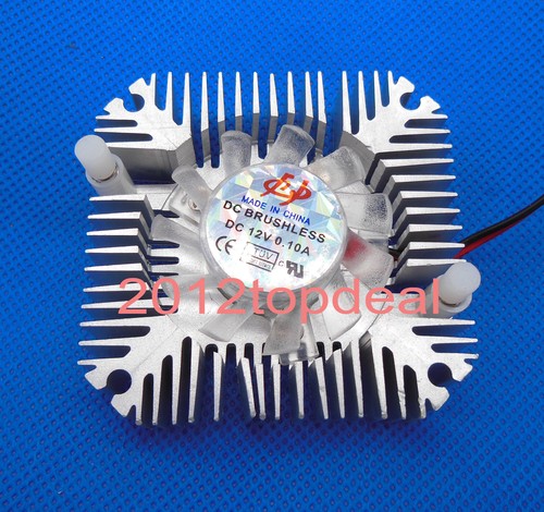 Aluminum Heatsink with fan for 5W/10W High Power LED light Cooling Cooler DC12V - Picture 2 of 5