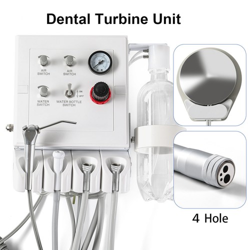 Dental Portable Turbine Unit 3 Way Syringe Work with Air Compressor 2/4Holes - Picture 18 of 34