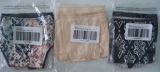 3 SOMA Embraceable Signature Lace Bikini Panties Size M Medium NWT