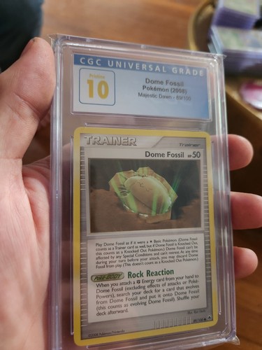 Dome Fossil graded CGC 10 for sale on eBay