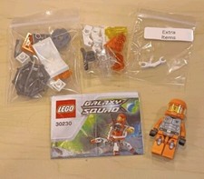 Complete Lego Set 30230 Galaxy Squad:Mini Mech Orange Original Poly Instructions