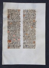 BREVIARIUM LITHURGICAL MANUSCRIPT ON PARCHMENT, NORTHERN FRANCE, CIRCA 1470,(11)
