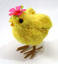 BB1 Flor Rosa AMARILLO POLLITO ESPONJOSO Figura Peluche Grande ORNAMENTO Ganz