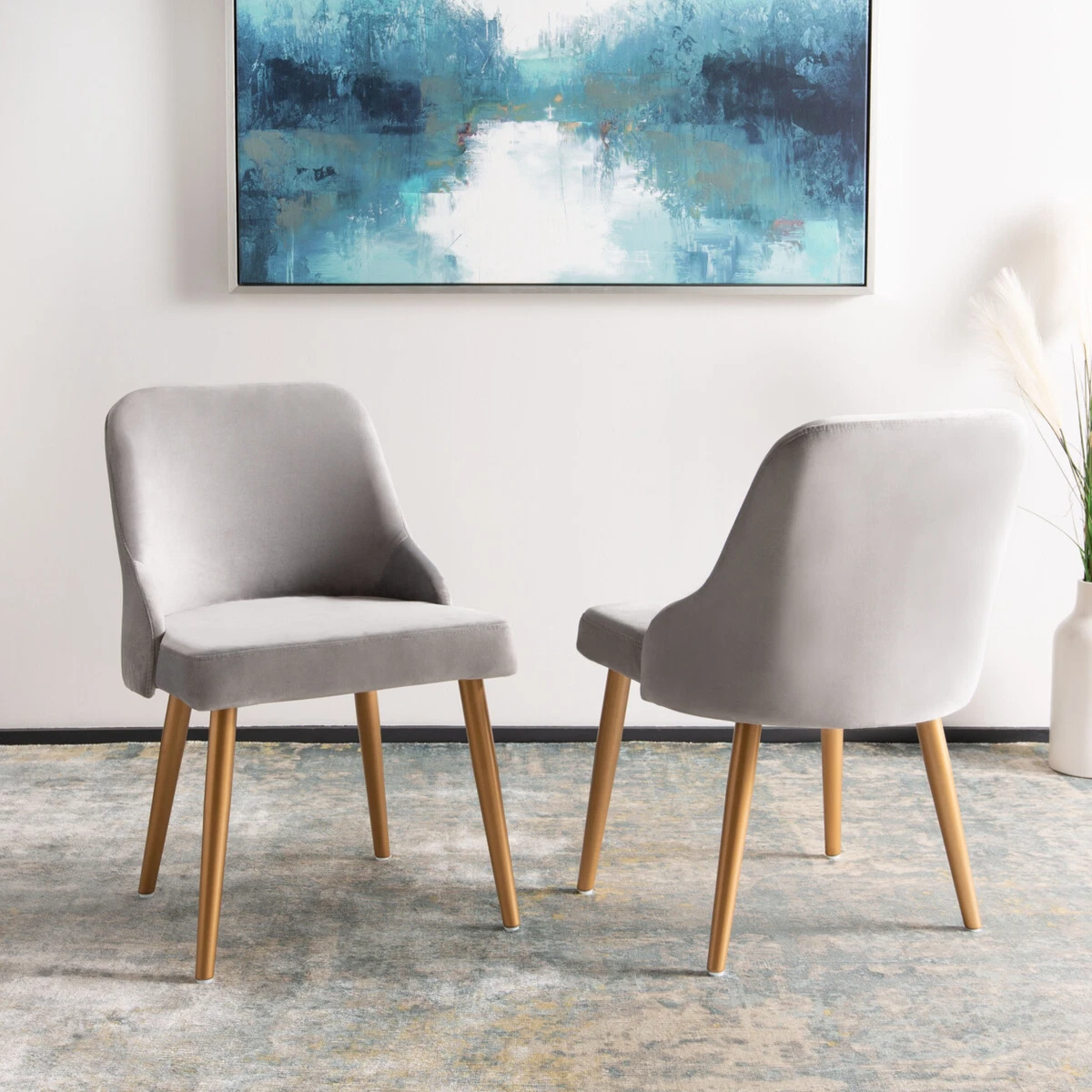 Safavieh upholstered dining chairs hot sale