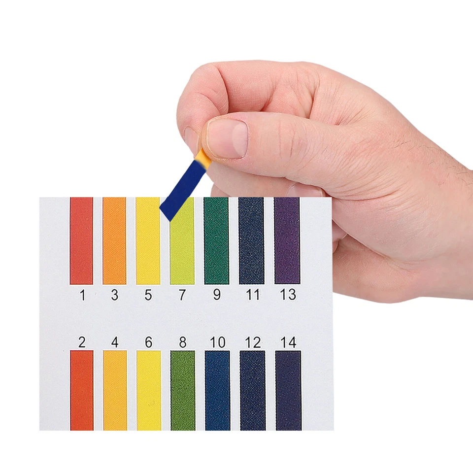 pH Wert Test1-14 Teststreifen Wassertest Streifen für Aquarium Pool Teich Wasser - Bild 4 von 4