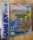 Godzilla: The Series Monster Wars (Nintendo Game Boy Color, 2000) Rare, Sealed
