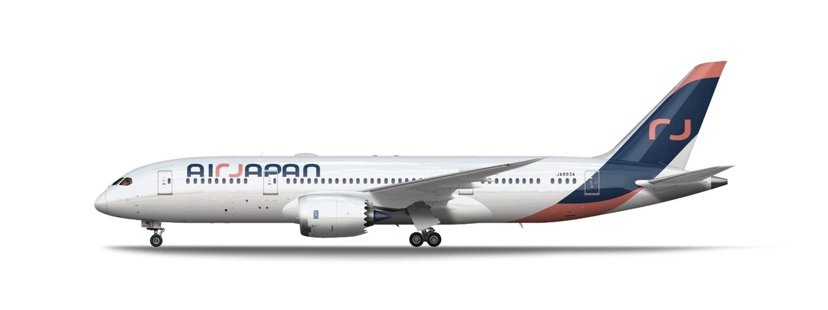 Air Japan 1/400 B787-8 First 1/400 Scale AirJapan Boeing 787-8