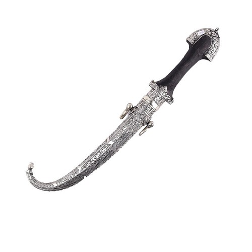 CHROME HEARTS Split Key Ring with #5 Dagger Silver | eBay