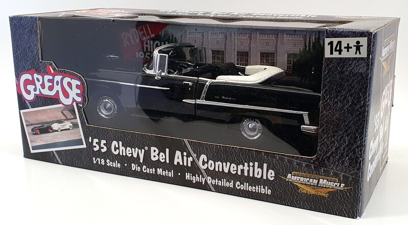 ERTL　1/18　1955　CHEVROLET ERTL American Muscle 1955 Chevy Bel Air 1:18 Scale Diecast