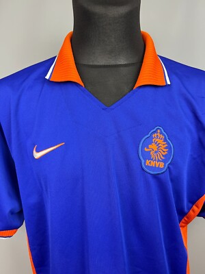 HOLLAND 1997 1998 AWAY SHIRT NEDERLAND FOOTBALL SOCCER JERSEY NIKE