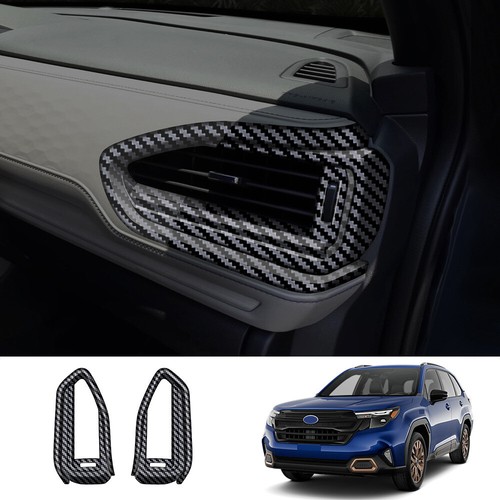 Cubierta de marco de salida de ventilación lateral de aire acondicionado para Subaru Forester 2025 - Imagen 10 de 13