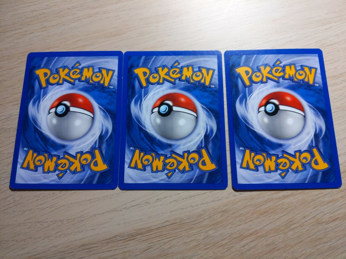 Italian Addestramento Pokemon Cards 62/62 58/62 59/62 Italian Addestramento Pokemon Cards 62/62 58/62 59/62