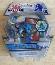 Bakugan HYDOROUS Blue Collector Figure w/2 Trading Cards & Coin NIB NEW