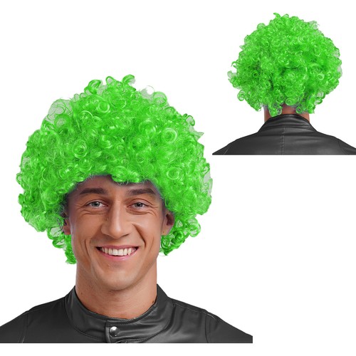 Herren Kopfbedeckung Beständige Perücken Hippie Haare Musik Perücke Täglich Verkleiden Halloween - Bild 22 von 102