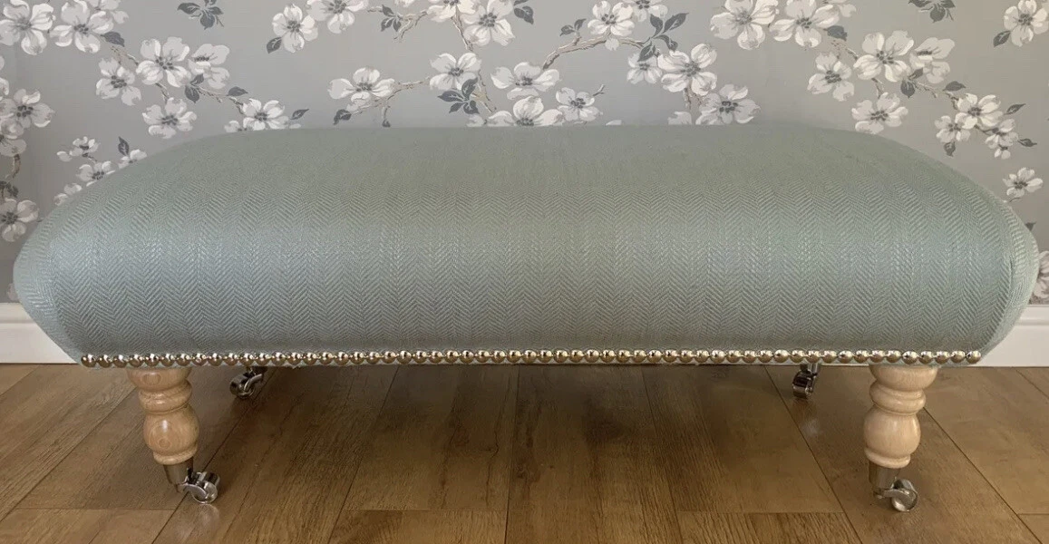 Duck egg footstool deals