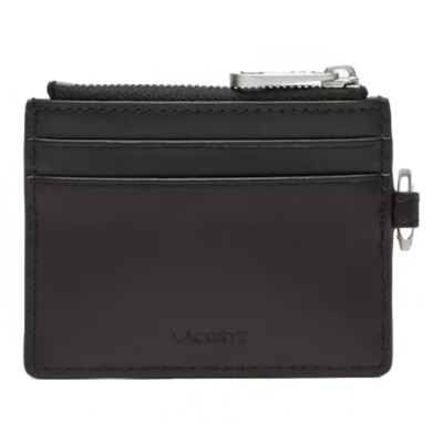 Lacoste Chantaco Snap Hook Card Holder NH4039CE-000 Noir
