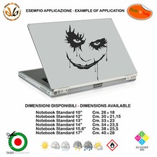 The jocker face comic sticker notebook tablet sticker pvc black white cropped
