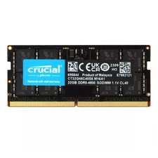 New Crucial 32GB DDR5 4800MHZ PC5-38400 Laptop SODIMM Memory Ram CT32G48C40S5