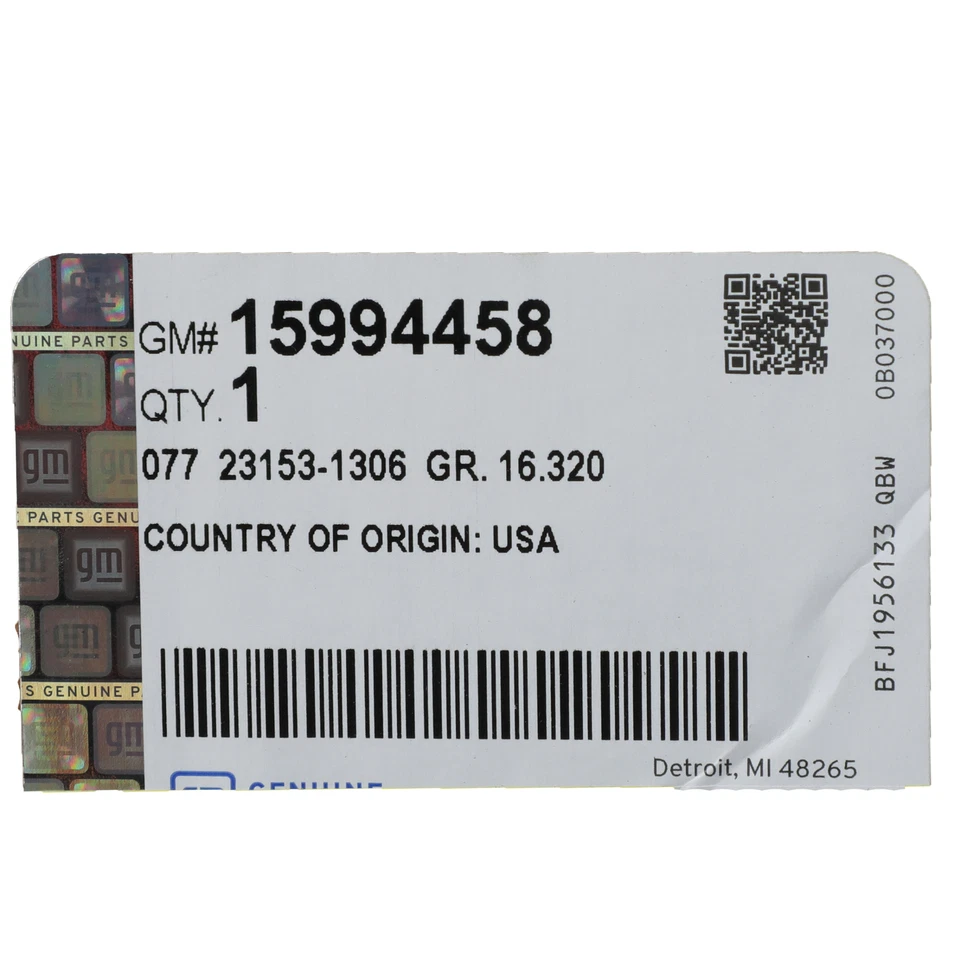 OEM NUEVO 96-23 Express P30 Savana puerta trasera bisagra inferior lado del pasajero 15994458 Foto 3 de 3