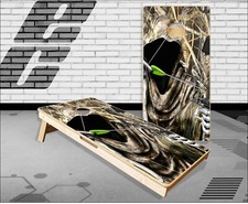 Bow Reaper Tallgrass Camo Cornhole Boards Bean Bag Toss Game