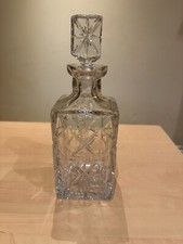 belle carafe cristal taille  annees 70 vintage Pas Signé Baccarat St Louis Daum