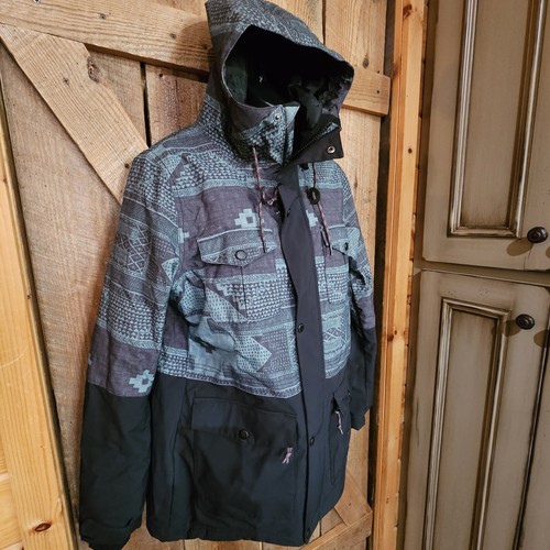 O'Neill Hyperdry Firewall Snow Outerwear Ladies Large Jacket EUC READ - Picture 2 of 19
