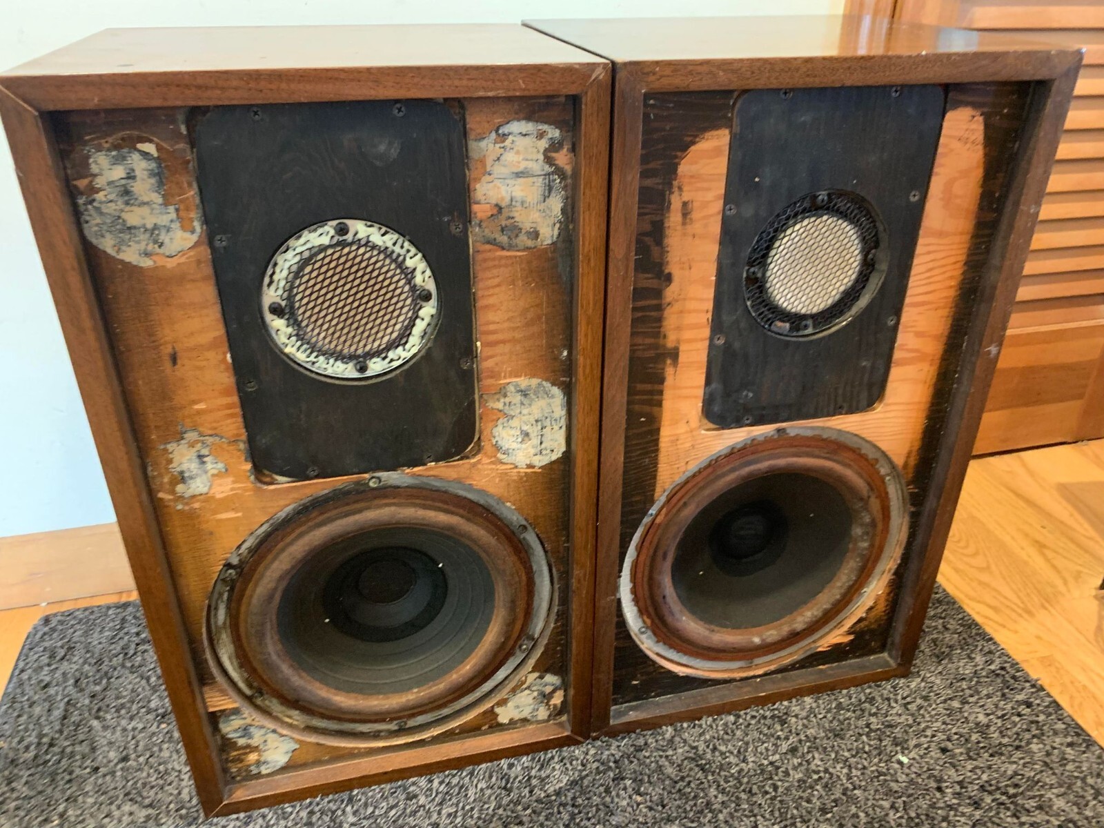Vintage AR 2 Stereo Speakers eBay