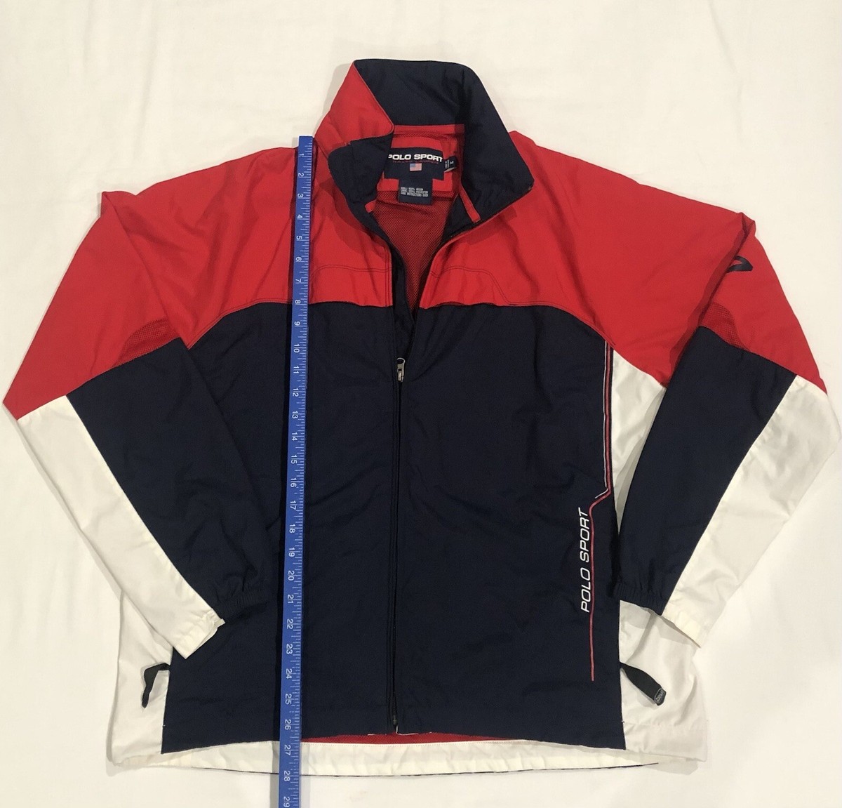 Polo Sport ミリタリージャケット Vintage POLO Sport USA Ralph Lauren 067 Flag Patch Jacket