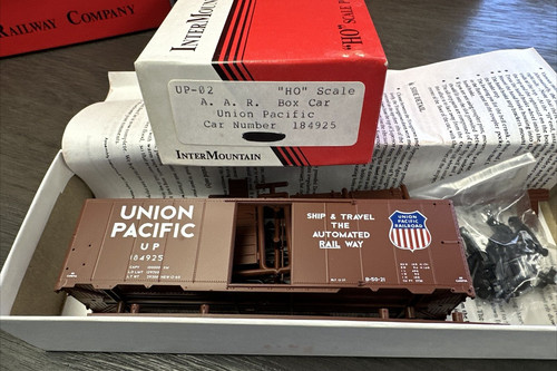 Kit Intermountain Railway HO #UP-02 AAR 40' vagón de carga - Union Pacific #184925 nuevo de stock | Zustand: New