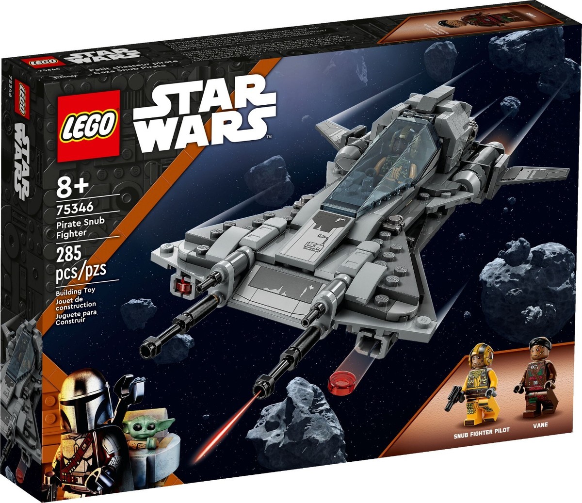プラチナハイフ LEGO STAR WARS 75346 Pirate Snub Fighter - 285 pcs - Snub Fighter