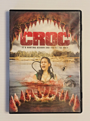 Croc: It Is Hunting Season, and You Are The Prey (DVD, 2008) HORROR