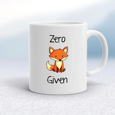 Zero Fox Given Tasse
