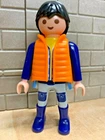 Playmobil character worker building farmer construction site 02 - CUSTOM RARE VINTAGE